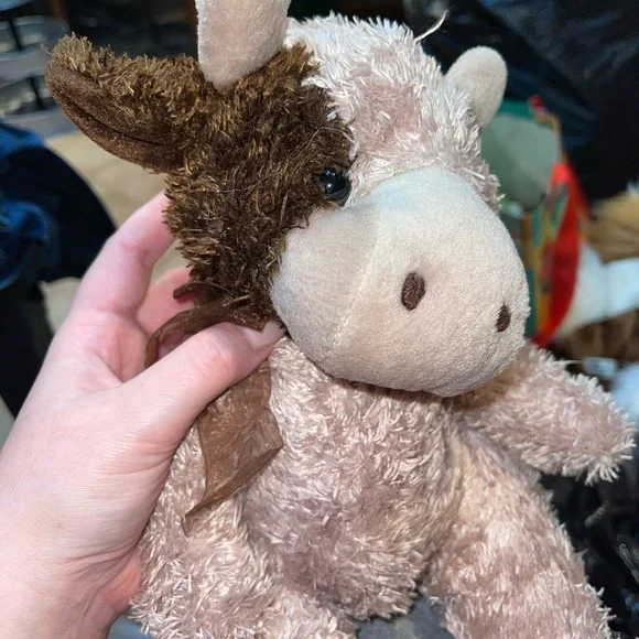 Kellytoy Brown Cow Plush - Picture 3 of 3